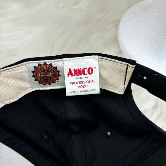 SET OF TWO HARLEY-DAVIDSON ONE SNAPBACK HAT AND OTHER WITH VELCRO SNAP - Picture 7 of 15